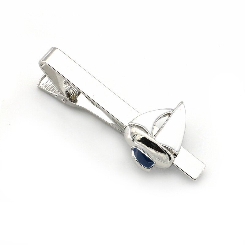 Tie Clip Manufacturer - Wholesale Silver Ship Anchor Rudder for Men