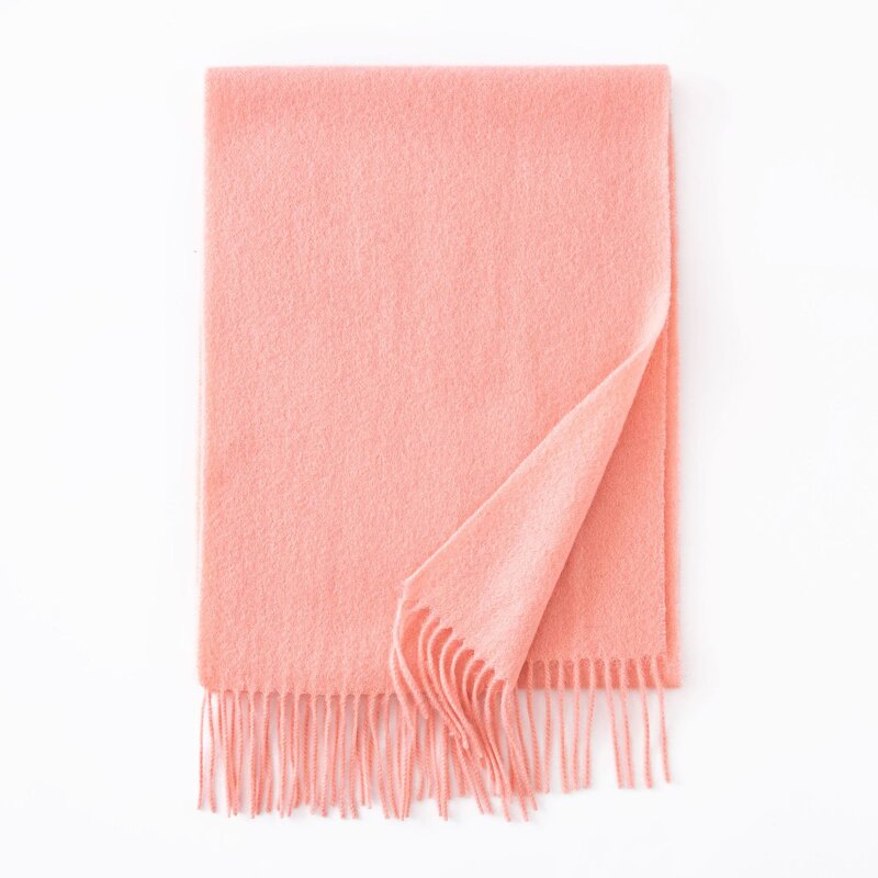 Winter Scarf Manufacturer - Wholesale 100% Wool Custom Logo Soft Striped