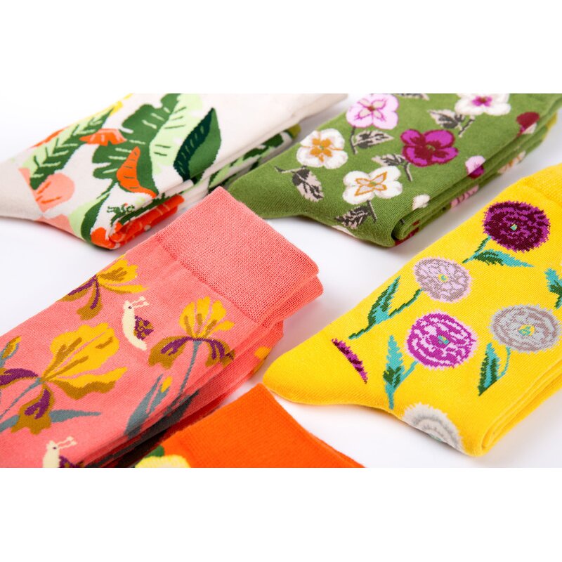 Socks Manufacturer - Wholesale Crazy Designer Funky Fashion Custom Logo Cotton