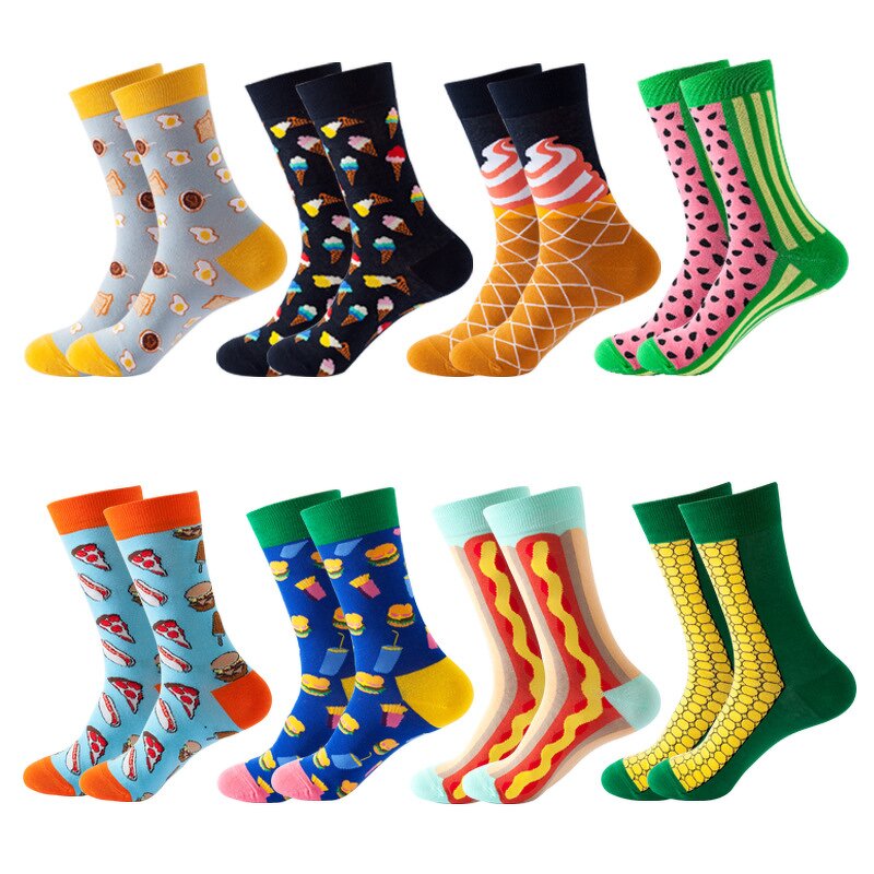 Socks Manufacturer - New Trend Printed Cartoon Knitting Anime Fancy for Men