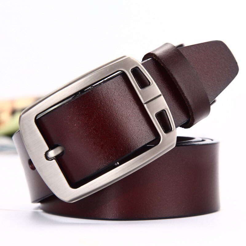 Belt Manufacturer - Wholesale Casual Adjustable Alloy Buckle Genuine Leather for Men