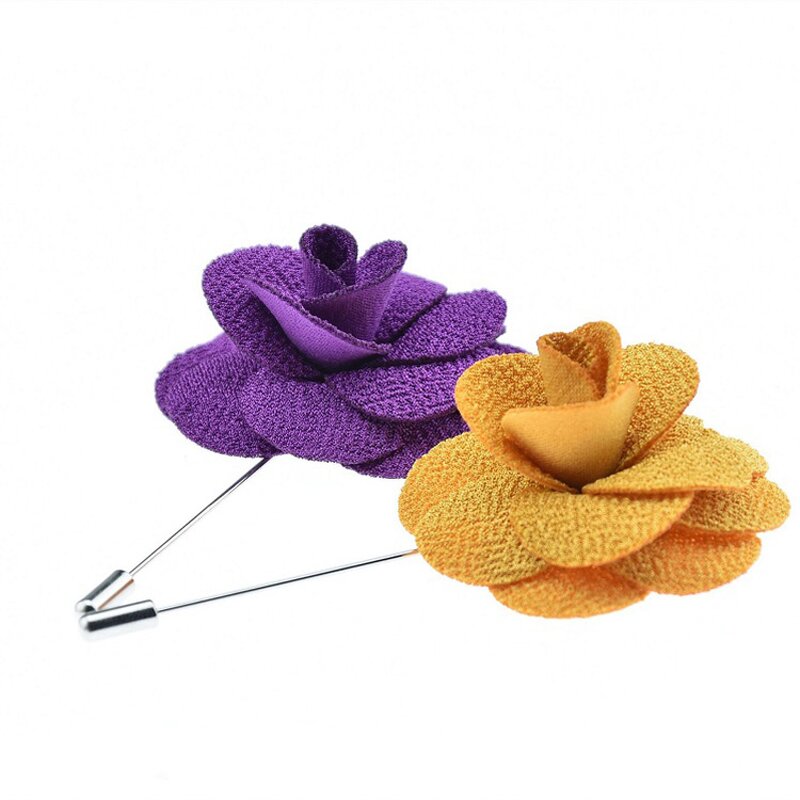 Brooches and Pins Manufacturer - Designer Fashion Groom Boutonniere Custom