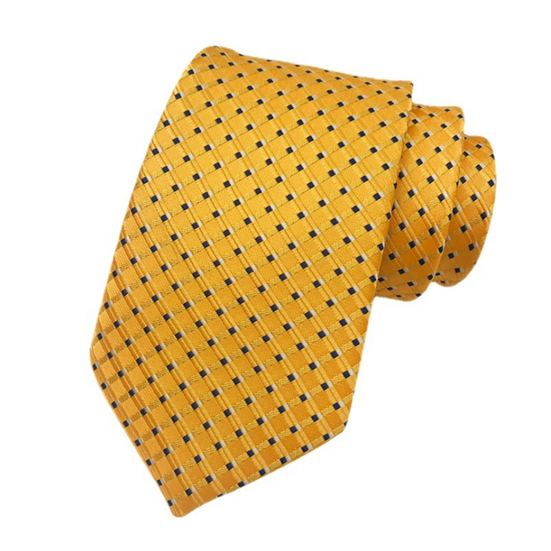 Neck Ties Manufacturer - Classic Stripe Polyester Jacquard for Men