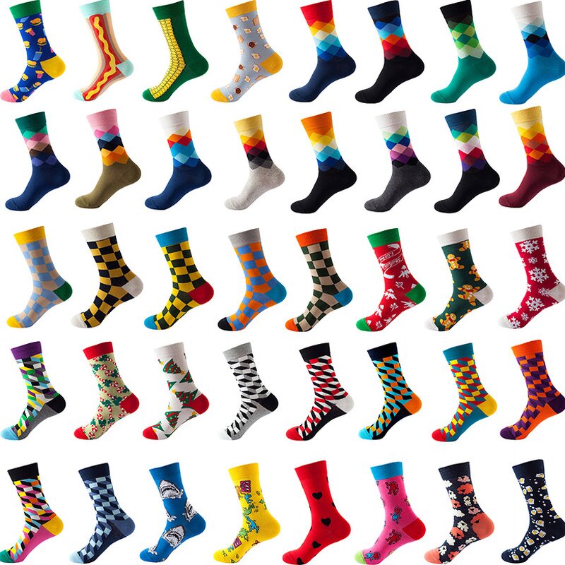 Socks Manufacturer - New Trend Printed Cartoon Knitting Anime Fancy for Men