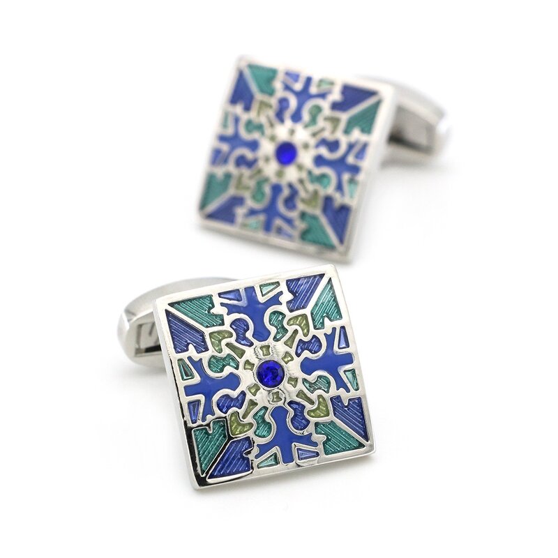 Cufflinks Manufacturer - Fashion French Metal Brass Enamel Business for Men