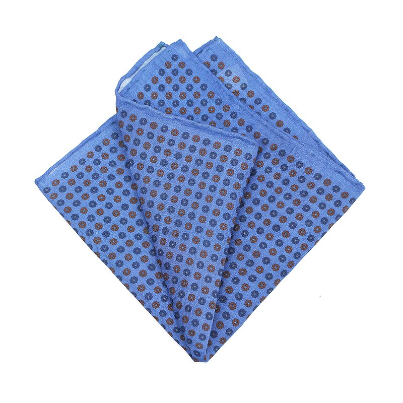 Pocket Square Manufacturer - Custom Vintage Linen Hankie Wedding Gift Accessory