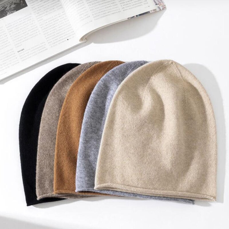 Winter Hat Manufacturer - Customized 100% Seamless Wool Beanie for Men Women
