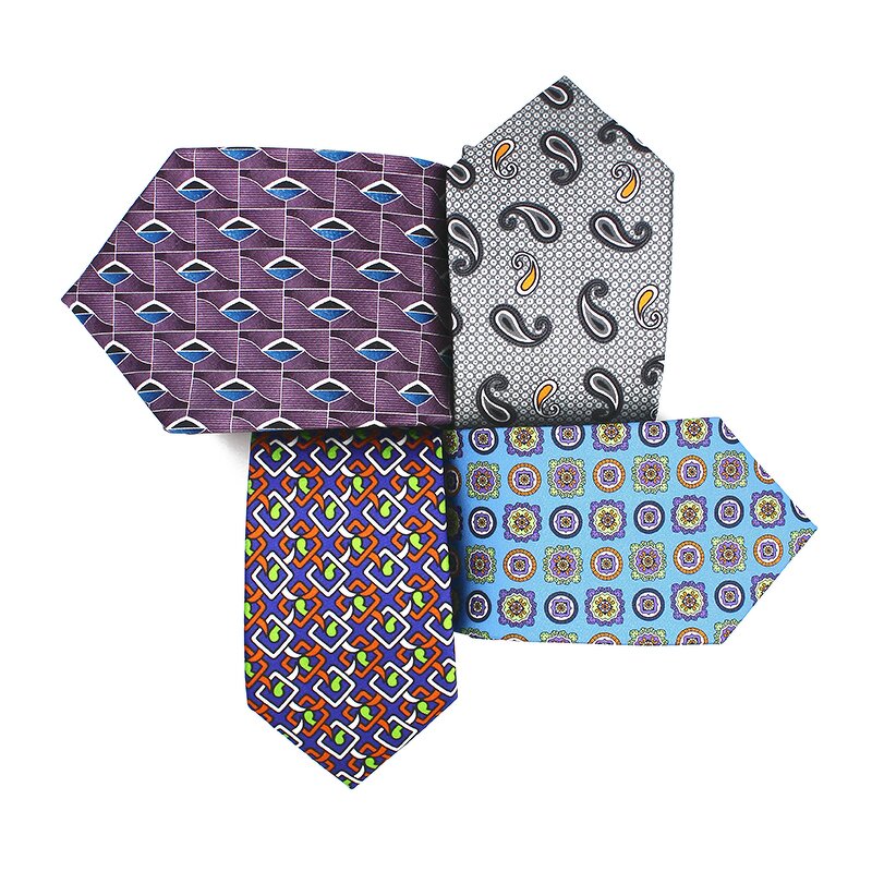 Silk Neckties Manufacturer - Factory Custom Printed 100% Mulberry for Men