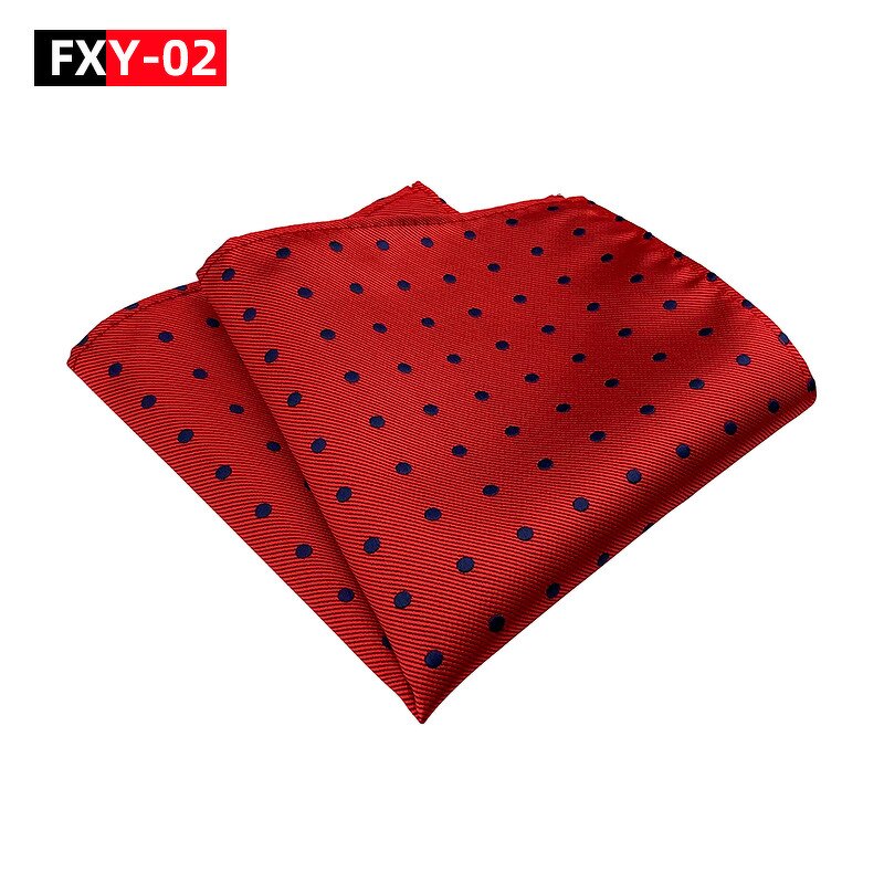 Handkerchief Set Manufacturer - Casual Dot Jacquard Woven Pocket Square for Men