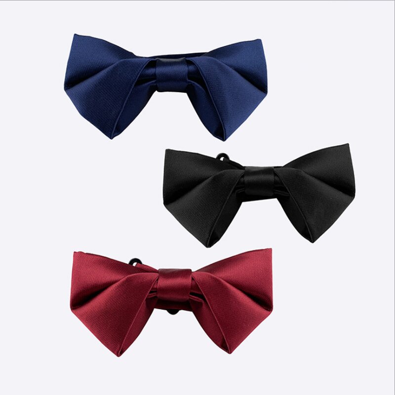 Bow Ties Manufacturer - Custom Self Tie Classic Polyester Plain for Kids Men
