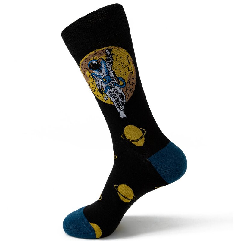 Socks Manufacturer - Custom Fashion Cheap Funky Long Cotton Colorful for Men Woman