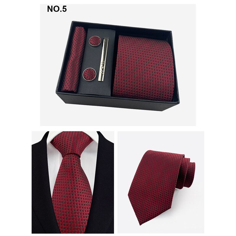 Cufflinks and Tie Set Manufacturer - Silk Gift Box for Men