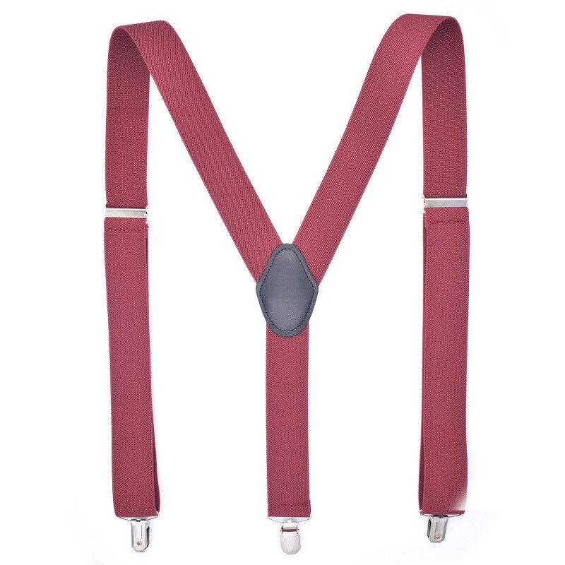 Suspenders Manufacturer - Wholesale Cheap 3 Clip Strap Y-type Plain Universal