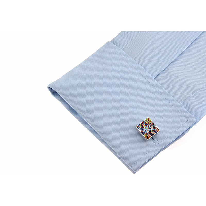 Cufflinks Manufacturer - Fashion French Metal Brass Enamel Business for Men