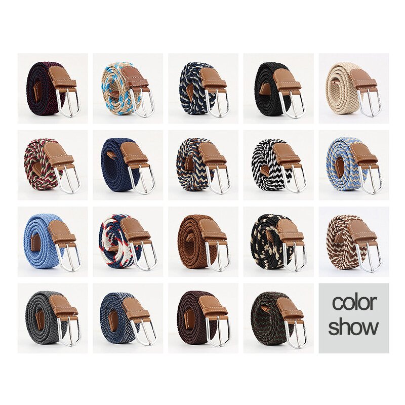 Elastic Belt Manufacturer - Custom Wholesale Knit Web Weave Woven Adjustable Unisex