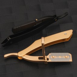 Barber Razor Supplier - Gold Professional Aluminium Alloy