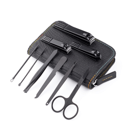 Manicure Scissors Supplier - 9 Pcs Nice Beauty Black