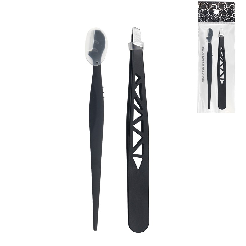 Eyebrow Kit Supplier - Black Scissors Comb Razor