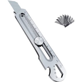 Utility Knife Manufacturer - Advanced 18mm Telescopic Customizable OEM Multifunctional Industrial High Carbon Steel