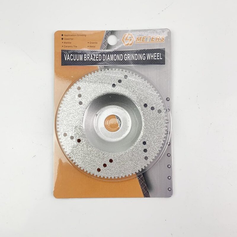 Diamond Grinding Wheel Manufacturer - 100 mm 4 Inch Vacuum Brazed