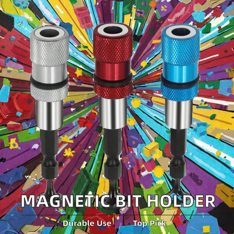 Drill Bit Holder Manufacturer - 1/4" Stainless Steel Hex Shank Magnetic Quick Change Electric Screwdriver Set