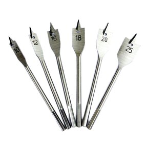 Wood Drill Bit Manufacturer - 6mm Self-Feed with Flat Spade for Woodworking and Drilling