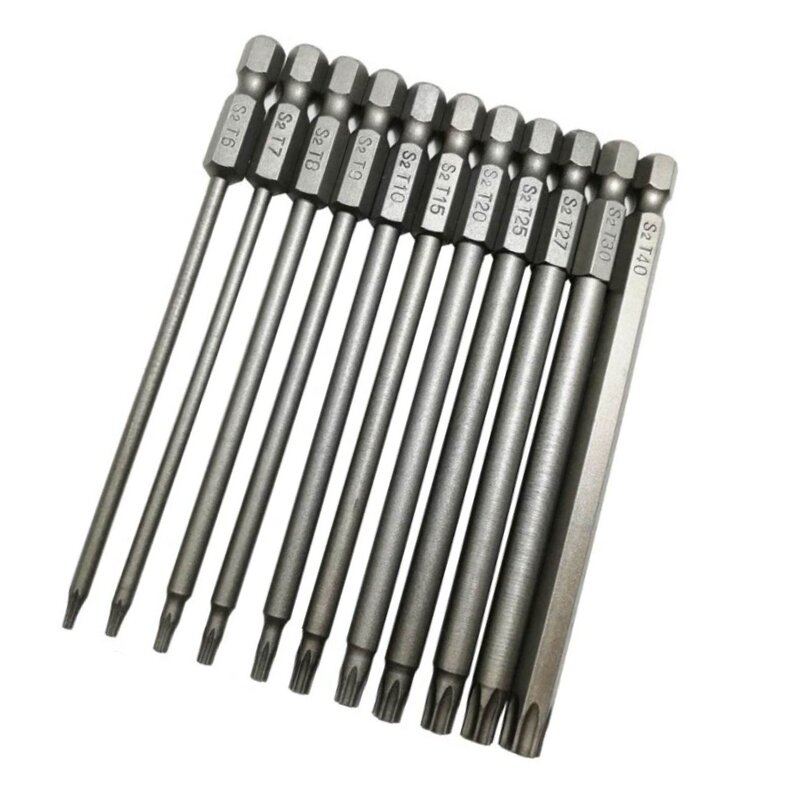 Screwdriver Bit Set Manufacturer - 100mm Length 11 Pcs