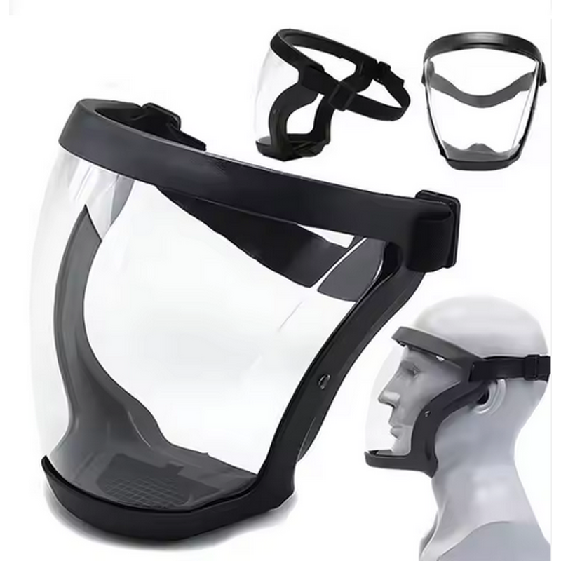 Face Shield Mask Manufacturer - Safety Anti Fog Coating Clear Tint Lightweight Premium Dial Ratcheting for Grinding Cutting