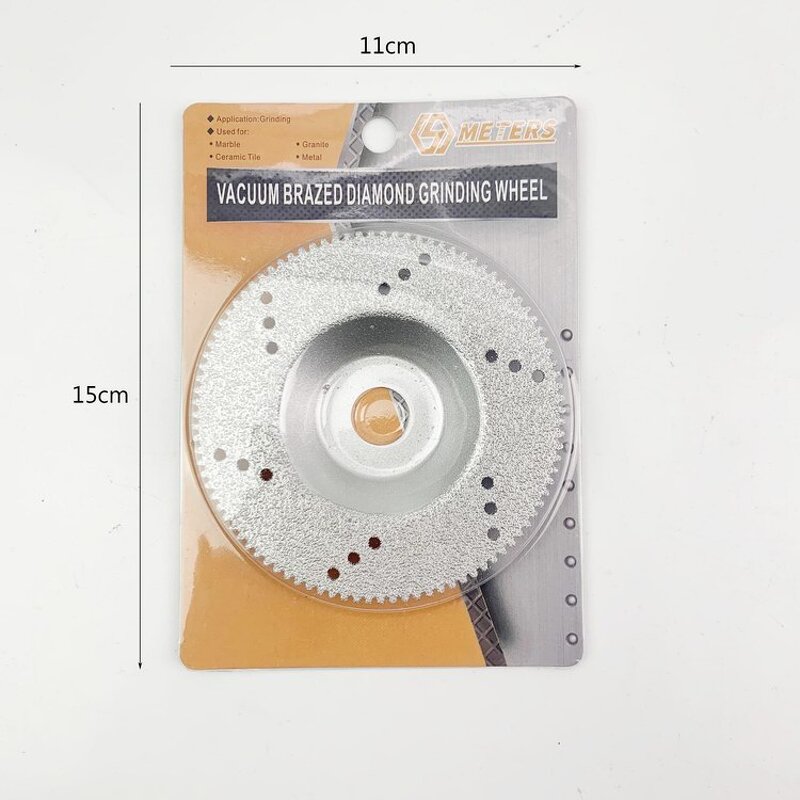 Diamond Grinding Wheel Manufacturer - 100 mm 4 Inch Vacuum Brazed