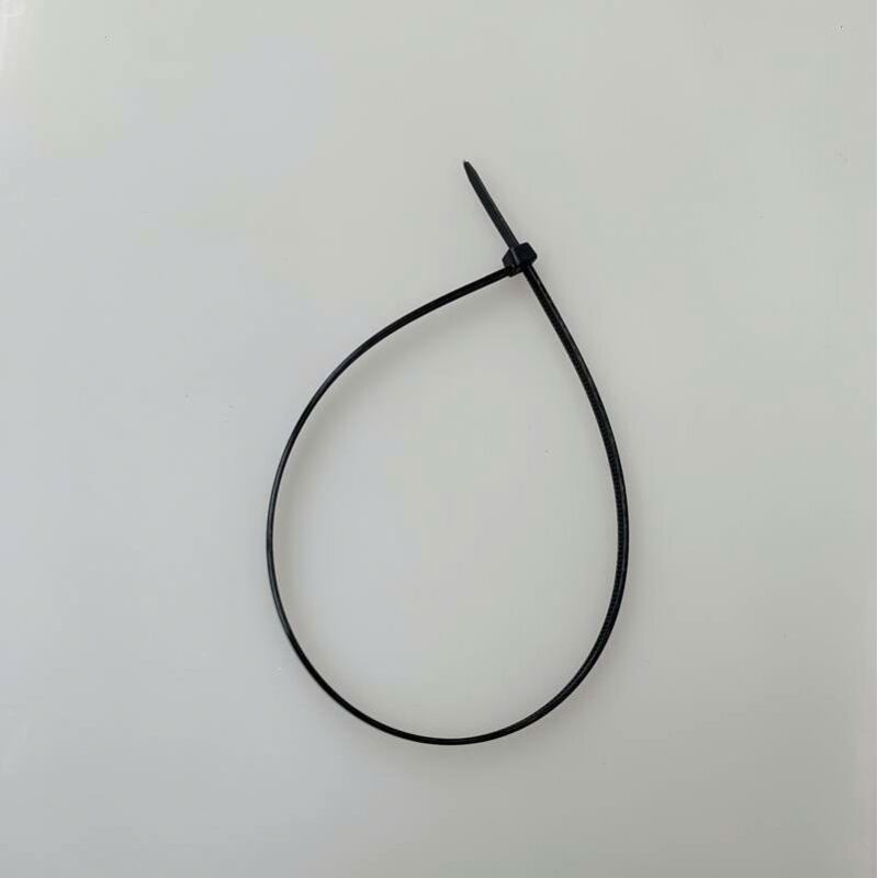 Cable Tie Manufacturer - 4.8x300mm 12 Inch Black Natural Self-locking UV Resistant