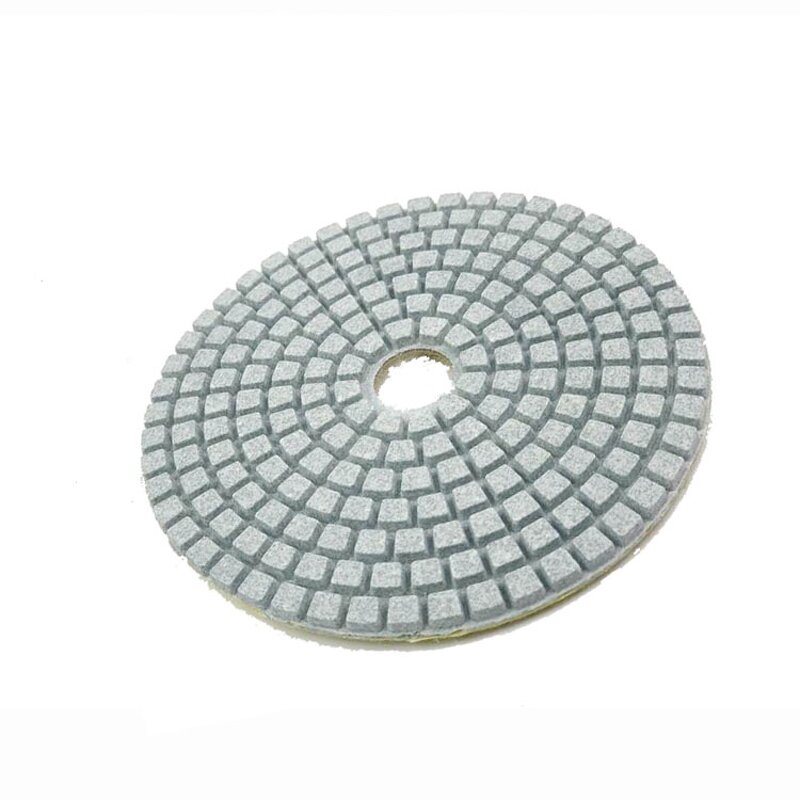 Polishing Pads Set Manufacturer - 5 Inch Wet/Dry 7+1 Backer Pad for Granite Concrete Marble Diamond