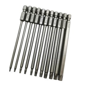 Screwdriver Bit Set Manufacturer - 100mm Length 11 Pcs