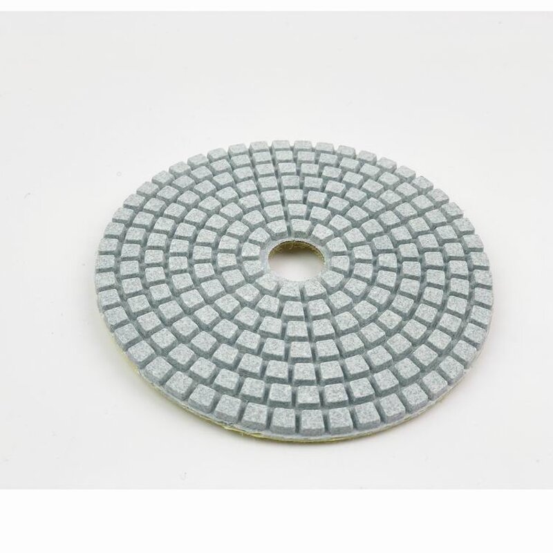 Polishing Pads Set Manufacturer - 5 Inch Wet/Dry 7+1 Backer Pad for Granite Concrete Marble Diamond