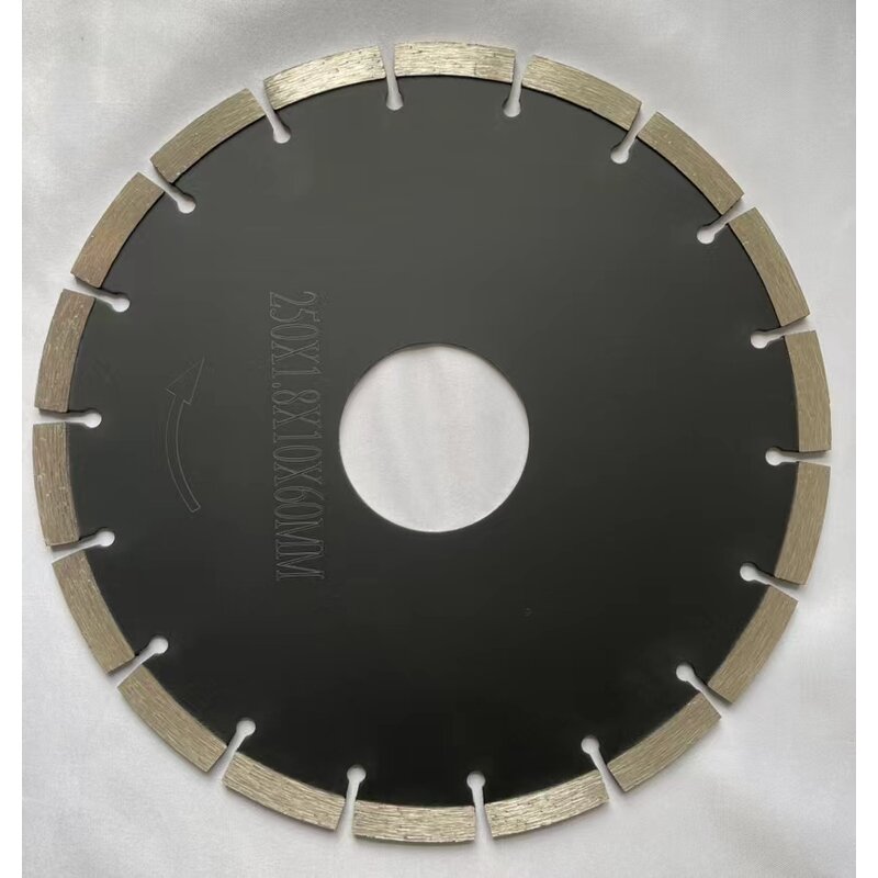 Diamond Saw Blade Manufacturer - 250 Stone Cut Blade for Concrete Wall Road Rock Slab