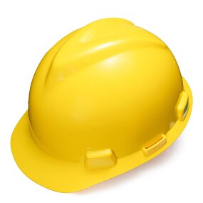Safety Helmet Manufacturer - Yellow ABS Hard Hat Adjustable Ventilation Industrial Work Head Protection