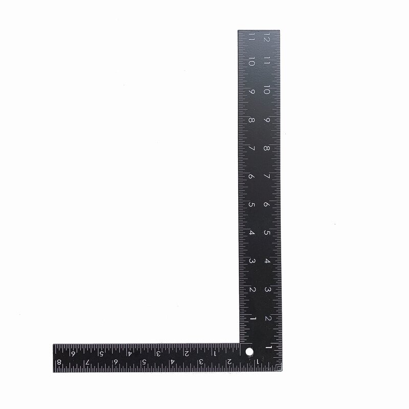 Square Ruler Manufacturer - 200x300mm 8x12 Inch Black Stainless Steel Try