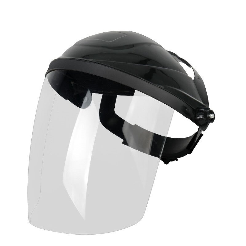 Face Shield Mask Manufacturer - Safety Full Impact Resistant for Grinding Cutting with Ratchet Headgear