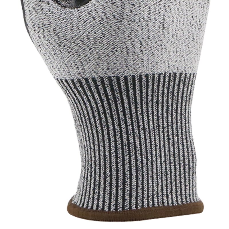 Safety Work Gloves Manufacturer - Gray Nitrile Hand Coated for General Multi Use Construction