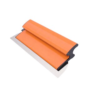 Wall Trowel Manufacturer - Stainless Steel Leveling Scraper Cornered Squared Putty Tool with Plastic Blade