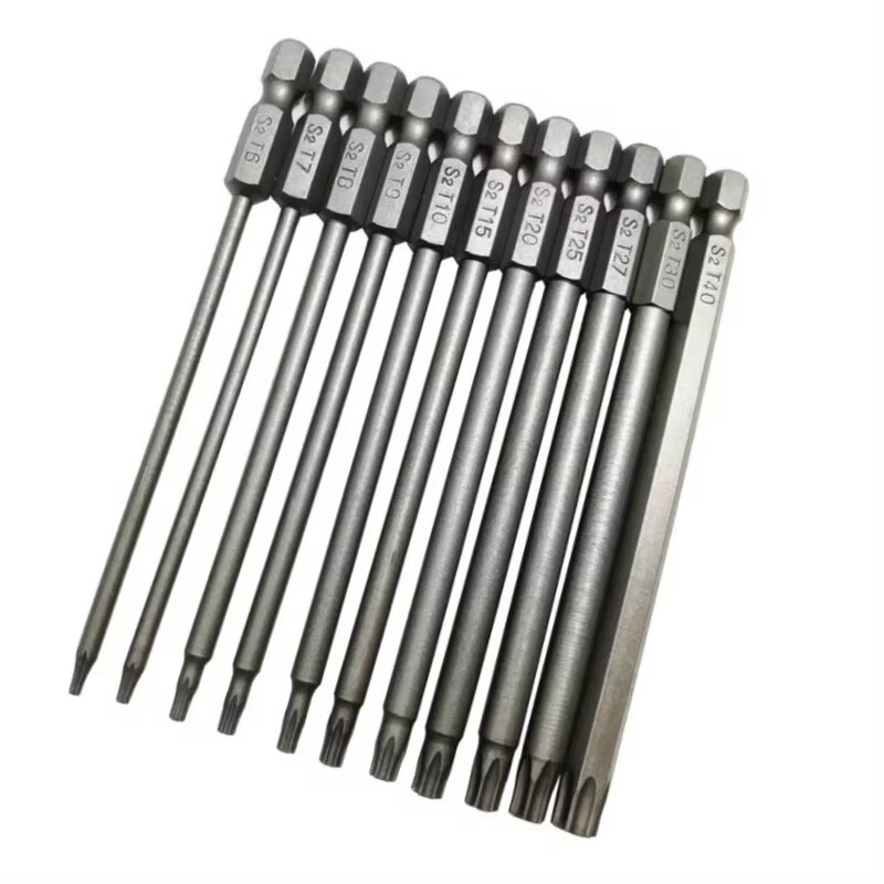 Screwdriver Bits Manufacturer - 11 Pcs Pack of 100mm Torx