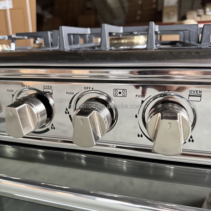 Gas Oven Range Manufacturer - High Quality 6 Burner 120L Large Capacity Built-in for Household Hotel