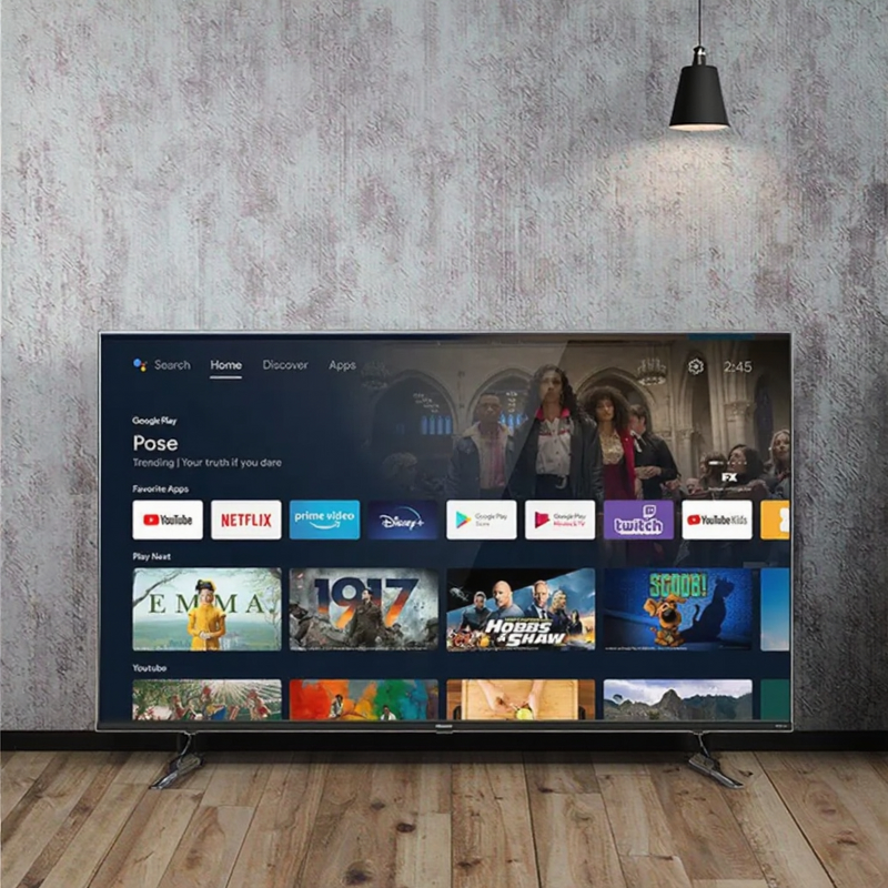 Smart TV Manufacturer - Professional 55 Inch High Definition LED with Android WiFi for Hotel LAN Interface