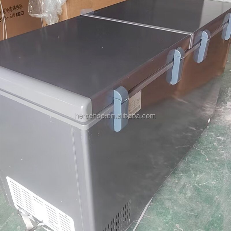 Chest Freezer Manufacturer - 518L High Capacity Intelligent Dual Door System Space Saving Design for Households