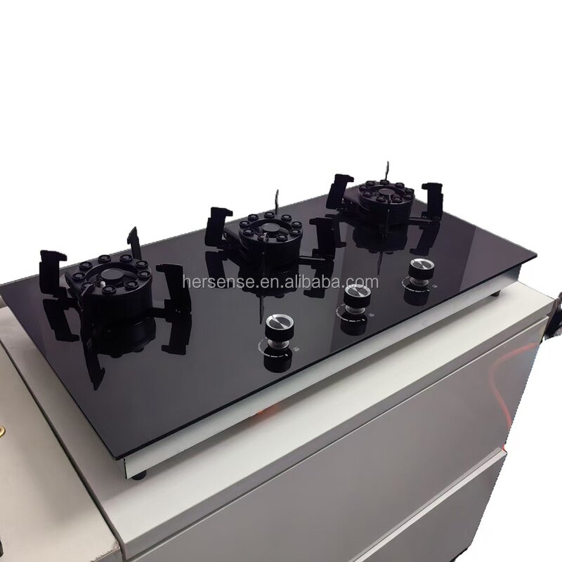 Gas Stove Manufacturer - High-quality 2/3 Burner with Control Panel Suitable for Household Use Quick Heating High Safety