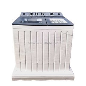 Washing Machine Manufacturer - Large Capacity 15kg Semi-Automatic Twin Tub White