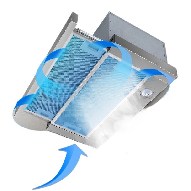 Cooker Hood Manufacturer - Auto-Clean Stainless Steel for Kitchen Energy Efficient with LED Lighting