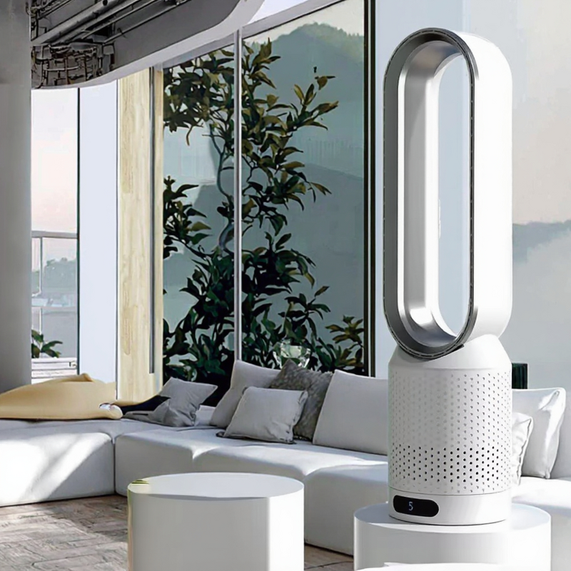 Desk Fan Manufacturer - Mini Portable USB Cooling Purifier Air Conditioner Tower for Home Office Bladeless PC Computer