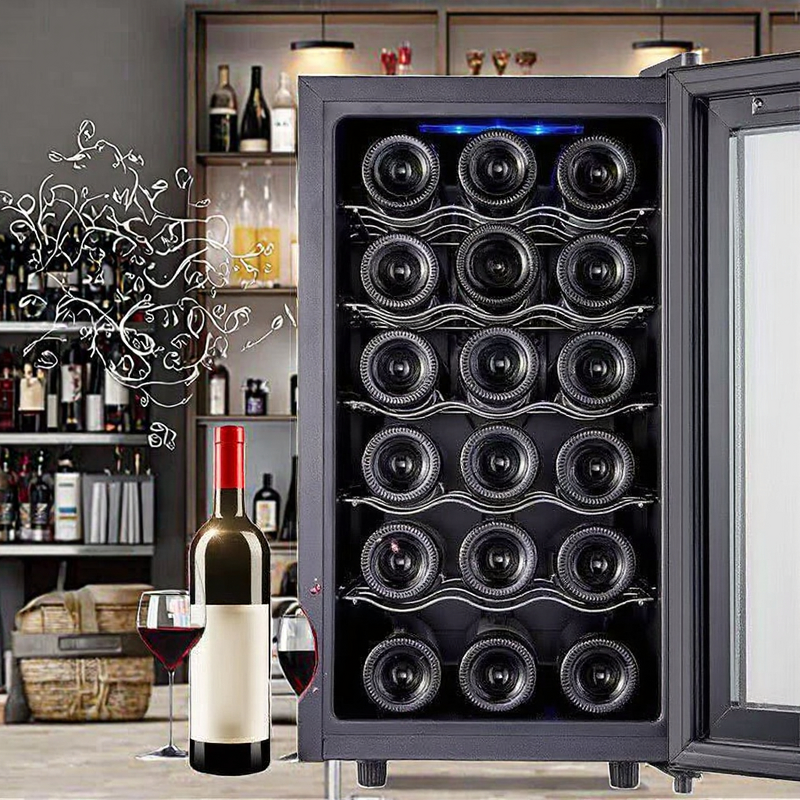 Wine Cooler Manufacturer - 18-Bottle Freestanding 46L Electric for Household Hotel Use