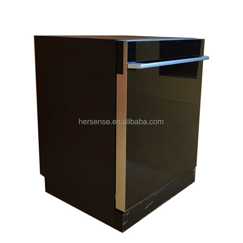 Dishwasher Manufacturer - Black Stainless Steel 18 Sets Load Wash and Dry for Home Dish Washer