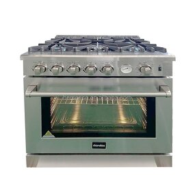 Gas Oven Range Manufacturer - 5 Gas Burner Electric Oven Large Capacity Built-in for Household